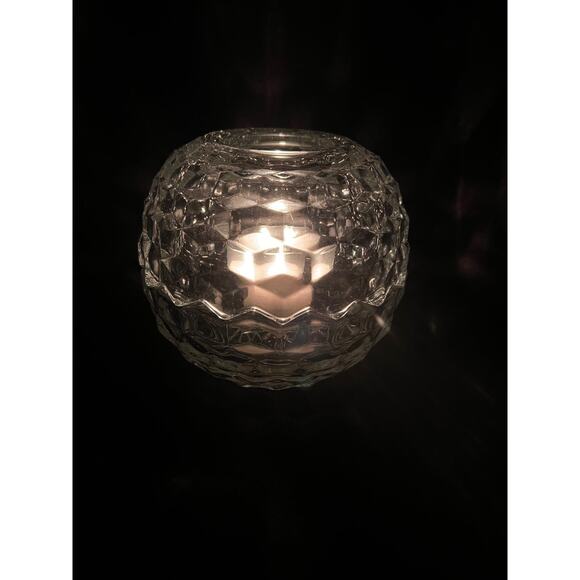 Vintage Clear Glass Fairy Lamp - Picture 3 of 12